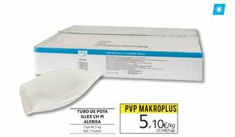 Makro Tubo De Pota Illex Ch M Alfrisa oferta
