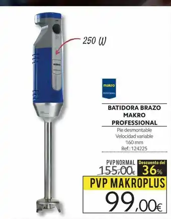 Makro Batidora Brazo Makro Professional oferta