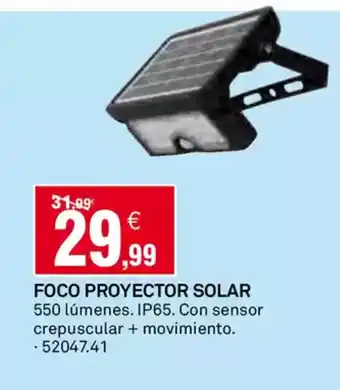 Bricoking Foco proyector solar oferta