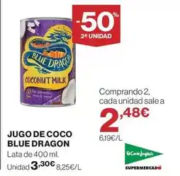 El Corte Inglés BEZOYA Agua sin gas oferta
