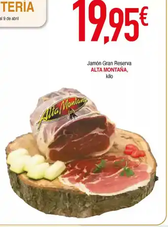 Masymas ALTA MONTANA, Jamón Gran Reserva oferta