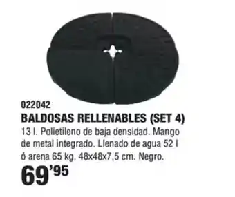Optimus Baldosas rellenables oferta
