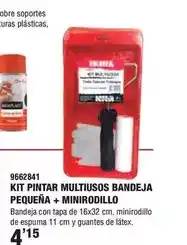 Optimus Intar multiusos bandeja jena + minirodillo oferta