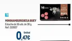 Makro Minihamburguesa oferta
