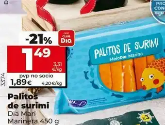 Dia Surimi dia oferta