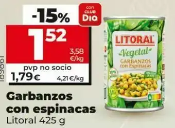 Dia Garbanzos litoral oferta