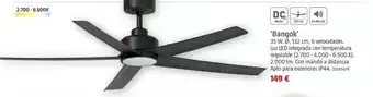 Bauhaus Ventilador techo bangok oferta