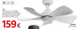Bauhaus Ventilador techo zoe oferta