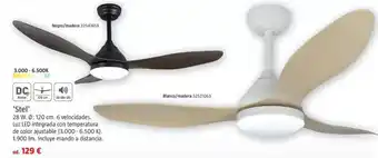 Bauhaus Ventilador techo stel oferta