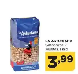 Alimerka La asturiana - garbanzos 2 siluetas oferta