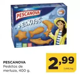 Alimerka Pescanova - peskitos de merluza oferta