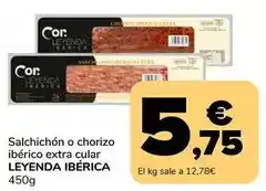 Eroski Aguinamar - colas langostino señalizadas oferta