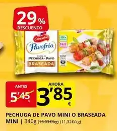 Alcampo Monells - jamon cocido o pechuga de pavo finas lonchas oferta
