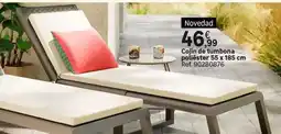 Leroy Merlin Cojín de turbona poliaster oferta