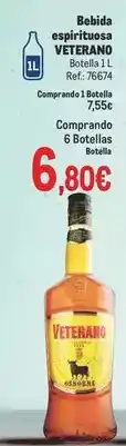 Makro Veterano - bebida espirituosas oferta
