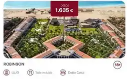 Tui Travel PLC Robinson oferta