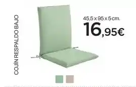Hipercor Cojin respardo bajo oferta