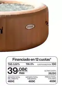 Hipercor Financiado en 12 cuotas oferta