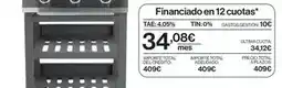 Hipercor Finanicido en 12 cuotas oferta