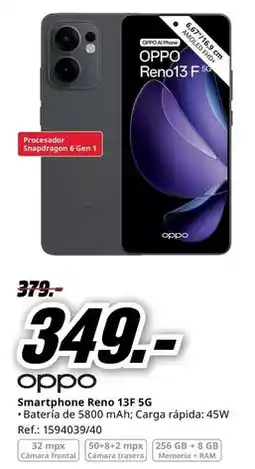 MediaMarkt Oppo - smartphone reno 13f 5g oferta