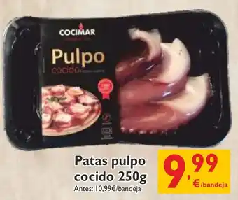 Supermercados La Despensa Patas Pulpo Cocido 250 g oferta