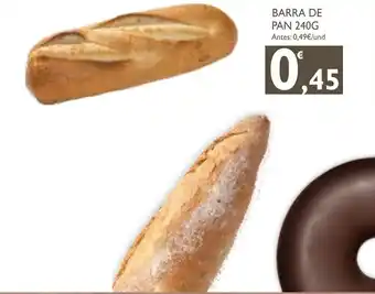 Supermercados La Despensa Barra de Pan 240 g oferta