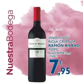 Ramon Bilbao Vino Tinto Rioja Crianza D.O. Rioja 750 ml