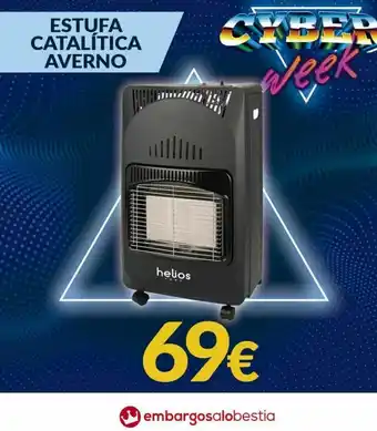 Embargos a lo bestia Estufa catalítica helios oferta