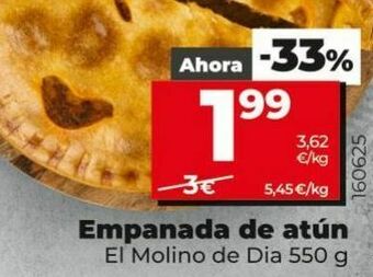 Dia Empanada de atún dia oferta