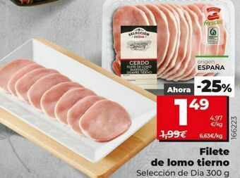 La Plaza de DIA Lomo de cerdo oferta