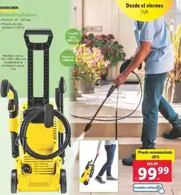Lidl HIDROLIMPIADORA oferta
