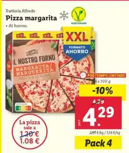 Lidl Pizza margarita oferta