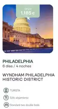 Tui Travel PLC Philadelphia - wyndheam historic district oferta
