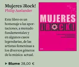 Casa del Libro Mujeres rock!/ philip auslander oferta