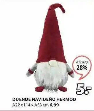 JYSK Duende Navideño Hermod oferta