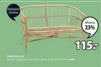 JYSK Sofá Liseleje oferta