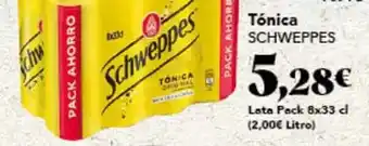 Gadis Schweppes - tónica oferta