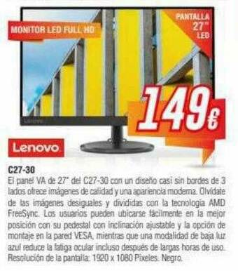 Zbitt Lenovo C27-30 oferta