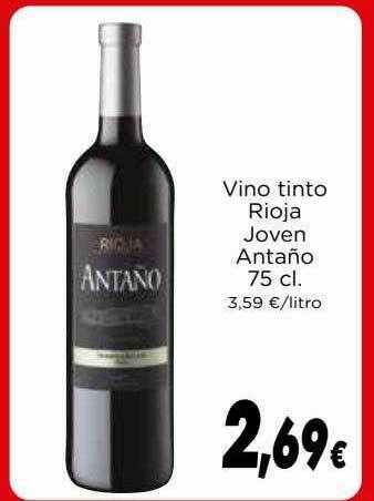 Proxi Vino Tinto Rioja Joven Antaño oferta