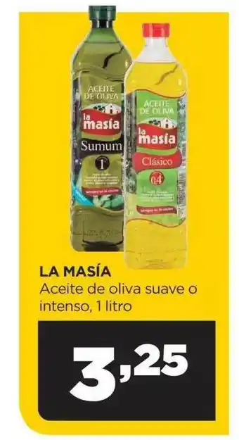 Alimerka La Masía Aceite De Oliva Suave O Intenso oferta