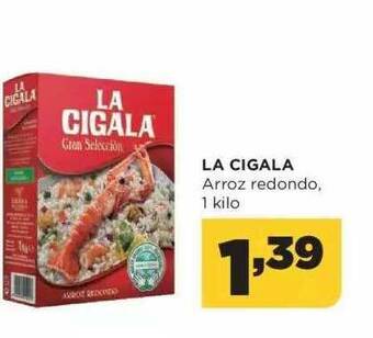 Alimerka La Cigala Arroz Redondo oferta