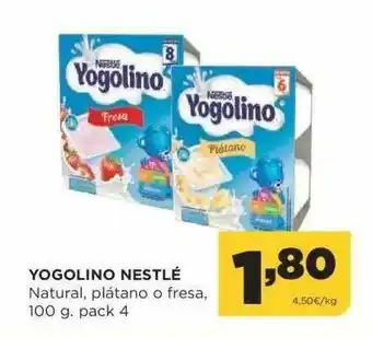 Alimerka Yogolino Nestlé oferta