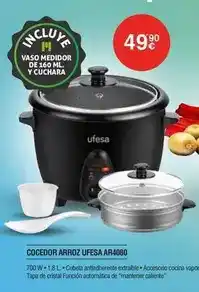 Milar Ufesa - cocodor arroz ar4080 oferta