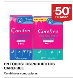 Supercor CAREFREE En todos los productos oferta