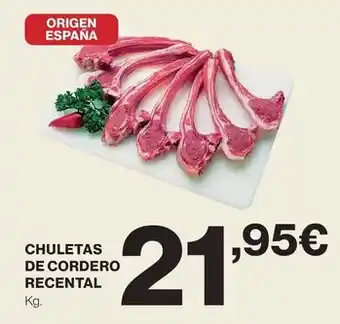 Supercor Chuletas de cordero recental oferta