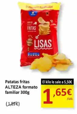 SPAR ALTEZA Patatas fritas formato familiar oferta