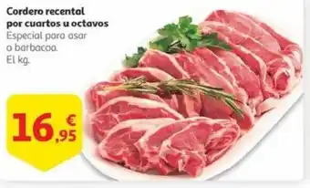 Alcampo Cordero recental por cuartos u octavos oferta