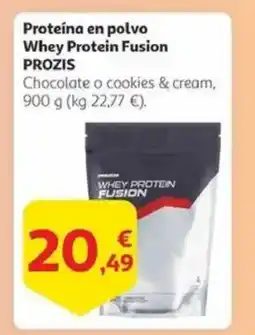Alcampo PROZIS Proteína en polvo Whey Protein Fusion oferta