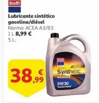 Alcampo Lubricante sintético gasolina/diésel oferta