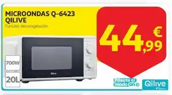 Alcampo QILIVE Microondas q-6423 oferta